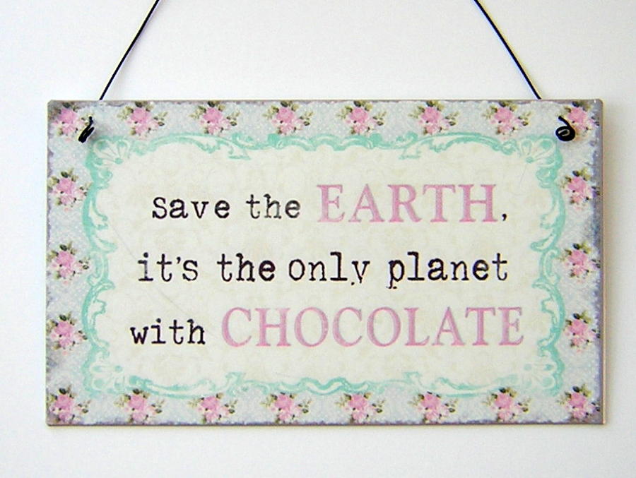 Save the Earth Plaque