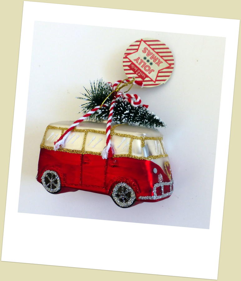 Coming Home For Christmas Campervan Decoration