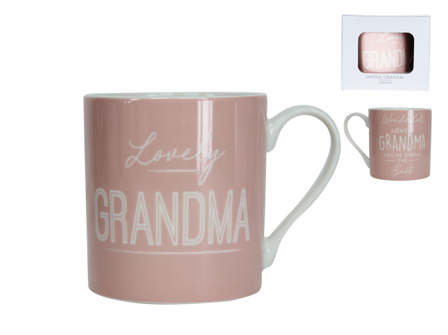 Gisela Graham Lovely Grandma Ceramic Mug