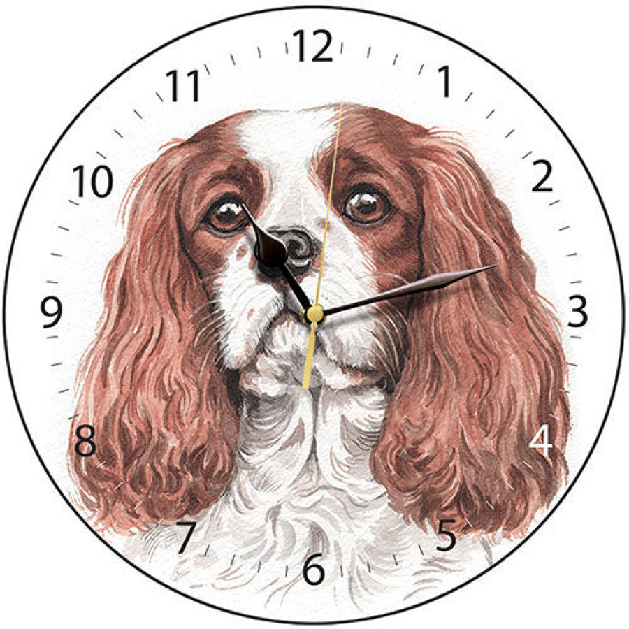 Cavalier King Charles Spaniel Clock