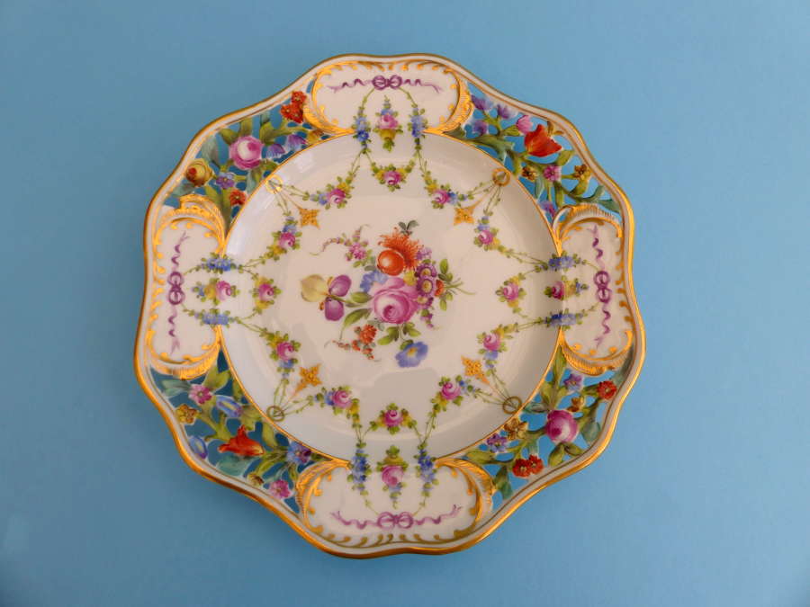Dresden Porcelain Cabinet Plate